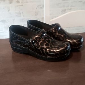 Dansko Clogs- Leopard